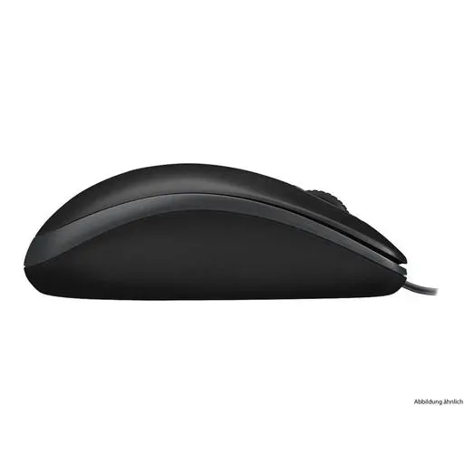 Logitech MK120 Corded Desktop Tastatur & Maus Black USB (DE)