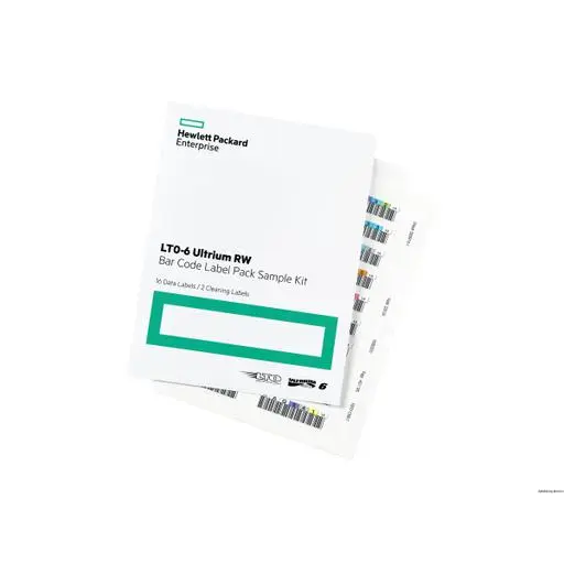 HPE LTO-6 Ultrium RW Bar Code Label Pack