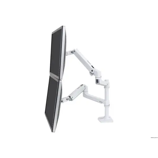 Ergotron LX Befestigungskit - für 2 LCD-Displays - weiß