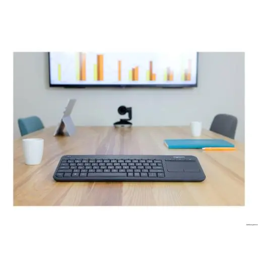 Logitech K400 Plus Wireless Touch Keyboard schwarz