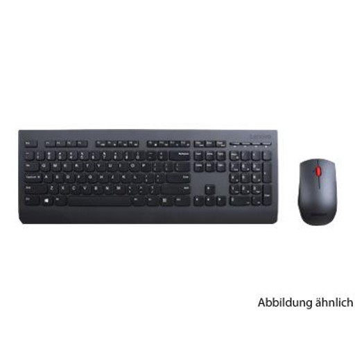 Lenovo Pro Wireless Tastatur + Maus schwarz DE