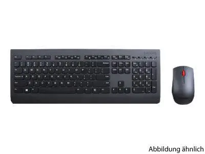 Lenovo Pro Wireless Tastatur + Maus schwarz DE