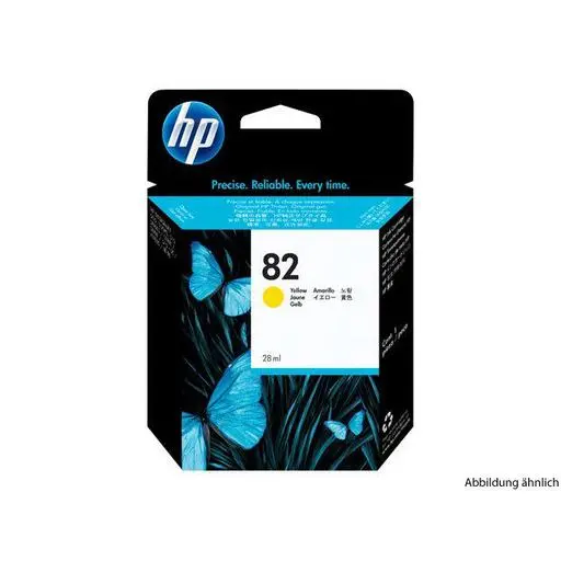 HP Tintenpatrone Nr. 82 69ml Yellow HP Tintenpatrone Nr. 82 69ml Yellow