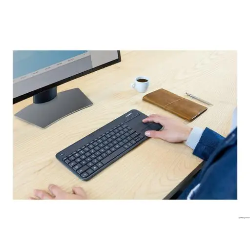 Logitech K400 Plus Wireless Touch Keyboard schwarz