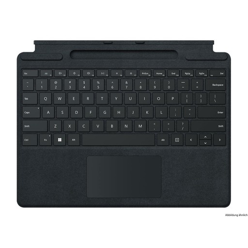 MS Surface Pro 8 Keyboard - Tastatur mit Trackpad Platinum (DE)