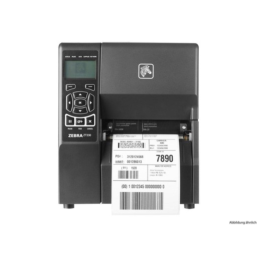 Zebra ZT230 203dpi 128MB-R 128MB-F USB/LAN/Seriell Thermal Etikettendrucker