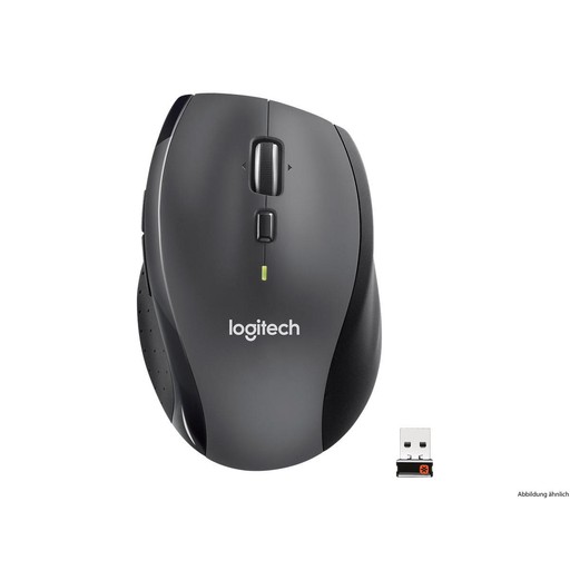 Logitech Marathon M705 Wireless Mouse Grau
