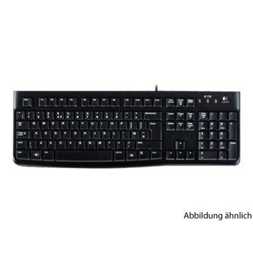 Logitech K120 Corded Keyboard Black USB US