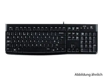 Logitech K120 Corded Keyboard Black USB US
