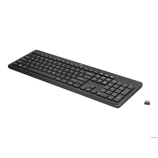 HP 230 - Wireless Tastatur - Schwarz HP 230 - Wireless Tastatur - Schwarz