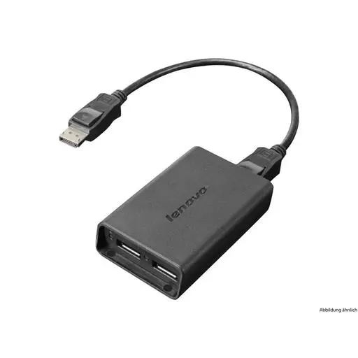 Lenovo DisplayPort zu Dual DisplayPort Adapter Lenovo DisplayPort zu Dual DisplayPort Adapter