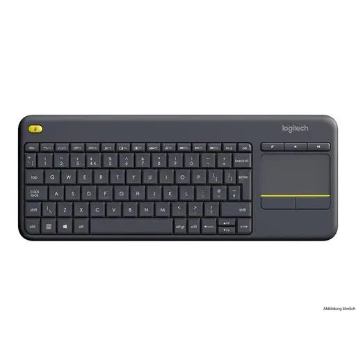 Logitech K400 Plus Wireless Touch Keyboard schwarz