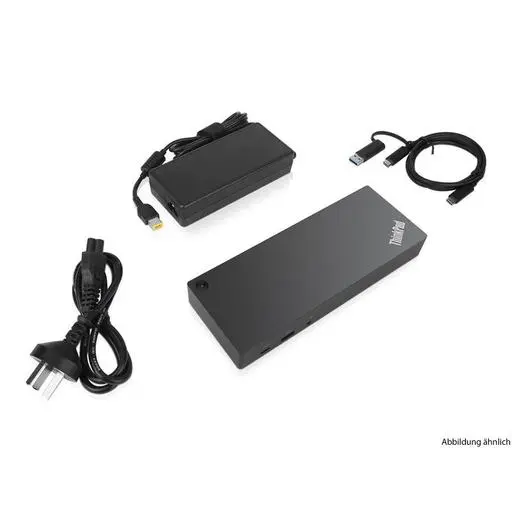 Lenovo ThinkPad 135W Hybrid Dock USB-C inkl. USB-A Adapter