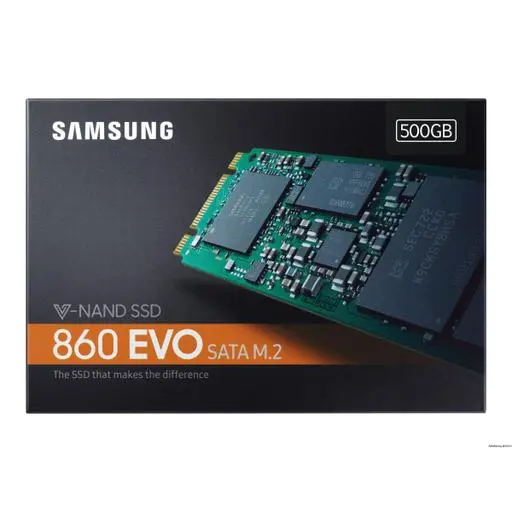 Samsung SSD 860 EVO Series 500GB 6G SATA M.2 Samsung SSD 860 EVO Series 500GB 6G SATA M.2