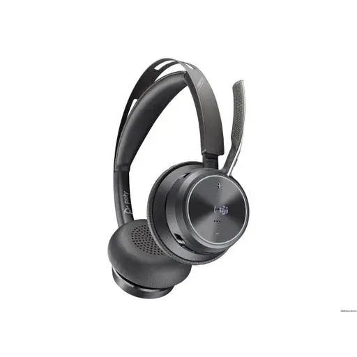 HP Poly Voyager Focus 2 UC-M (Stereo) USB-A Bluetooth incl. Charging Stand HP Poly Voyager Focus 2 UC-M (Stereo) USB-A Bluetooth incl. Charging Stand