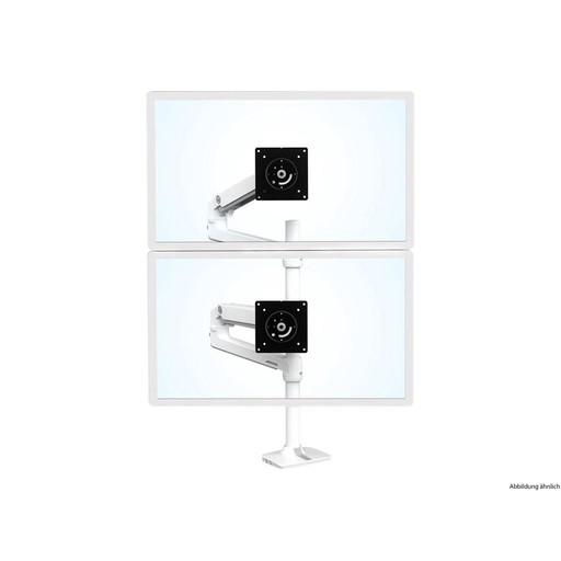 Ergotron LX Befestigungskit - für 2 LCD-Displays - weiß