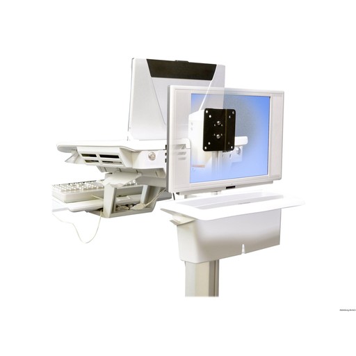 Ergotron Rear VESA Mount Kit Montagekomponente - für LCD-Display - Schwarz