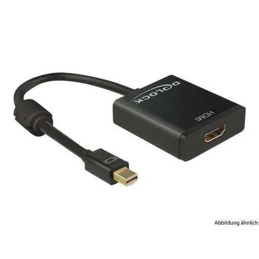 Delock Adapter Kabel mini DisplayPort 1.2 Stecker > HDMI Buchse