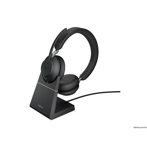 JABRA Evolve2 65 Link380a MS Stereo Black + Stand Headset