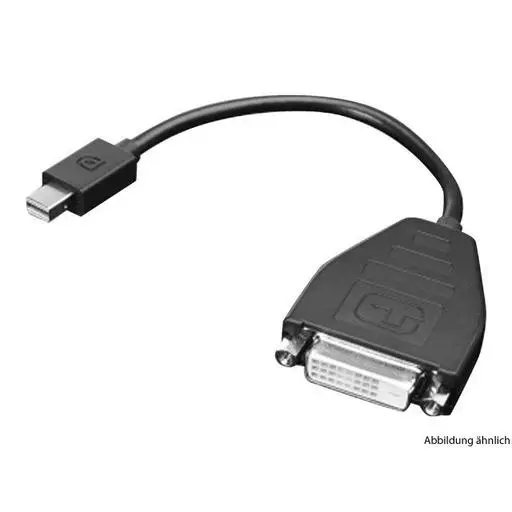 Lenovo Mini-DisplayPort to Single-Link DVI Adapter Lenovo Mini-DisplayPort to Single-Link DVI Adapter