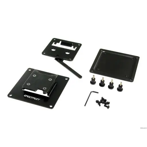 Ergotron FX30 Befestigungskit - für LCD-Display - Schwarz