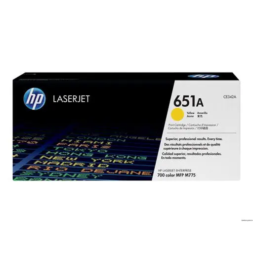 HP Toner 651A gelb HV LJ Enterprise 700 color MFP HP Toner 651A gelb HV LJ Enterprise 700 color MFP