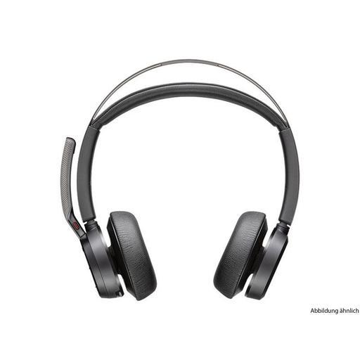 Poly Voyager Focus 2 UC-M USB-C (Stereo) ANC Bluetooth Headset w/ Charge Stand
