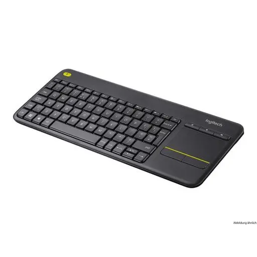 Logitech K400 Plus Wireless Touch Keyboard schwarz