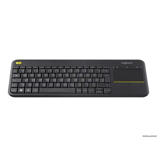 Logitech K400 Plus Wireless Touch Keyboard schwarz
