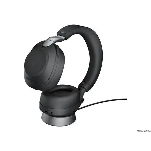 Jabra Evolve2 85 UC BT (Stereo) + Ladestation (USB-A) + Link 380a Adapter (USB-A)
