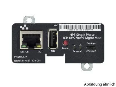 HPE Single Phase UPS Network Management Module HPE Single Phase UPS Network Management Module