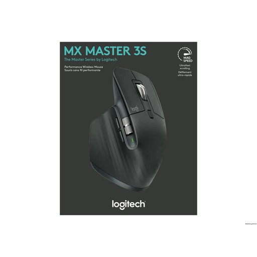 Logitech MX Master 3S Performance Wireless Maus Graphit