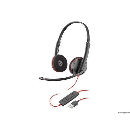 Poly Blackwire C3220 USB-A (Stereo) Headset