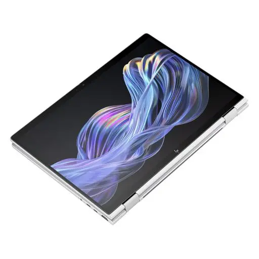 HP EliteBook X Flip G1i 14 inch Notebook Next Gen AI PC X360 GlacierSilver Catalog AHS WhiteBG Tablet