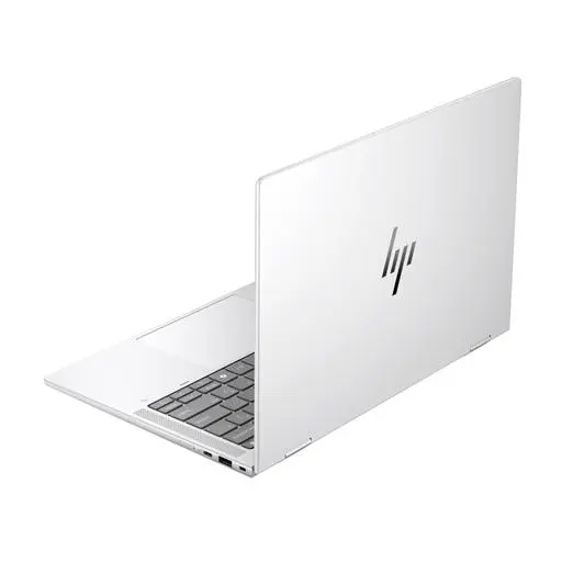 HP EliteBook X Flip G1i 14 inch Notebook Next Gen AI PC X360 GlacierSilver Catalog WhiteBG RearLeft