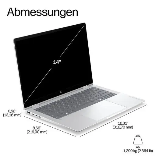 HP EliteBook X Flip G2i NGAI 14" Ultra 5 325 32GB 512GB Touch 5G