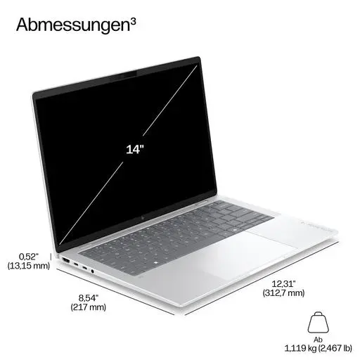 HP EliteBook X G2a NGAI 14" Ryzen AI 5 435 32GB 512GB HP EliteBook X G2a NGAI 14" Ryzen AI 5 435 32GB 512GB