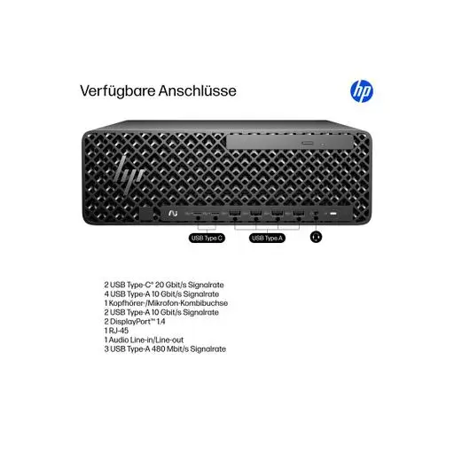 HP Z2 SFF G1i Ultra 9 285K 24C 64GB 1TB M.2 RTX PRO 4000