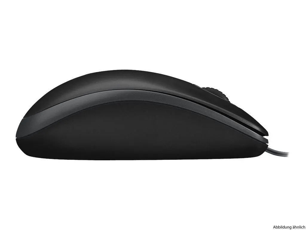 Logitech MK120 Corded Desktop Tastatur & Maus Black USB (DE)