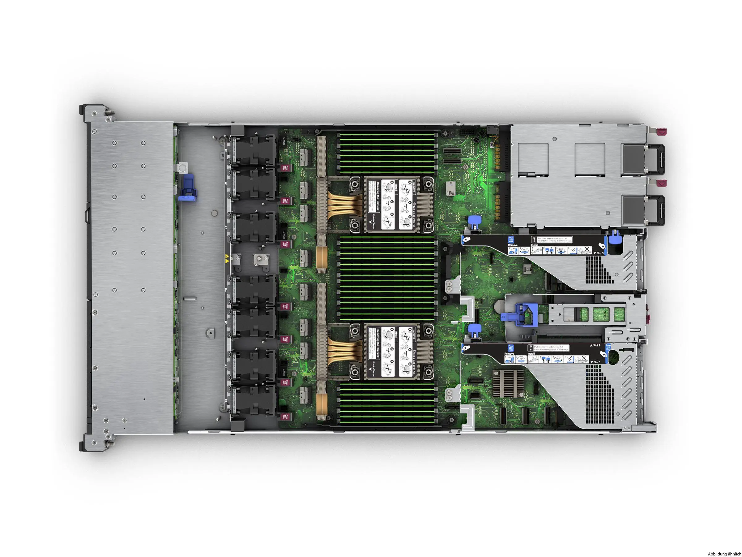 HPE ProLiant DL360 Gen11 Xeon Silver 4510 12C 2.4 GHz - 64GB - 2 x 960 GB SSD 8SFF