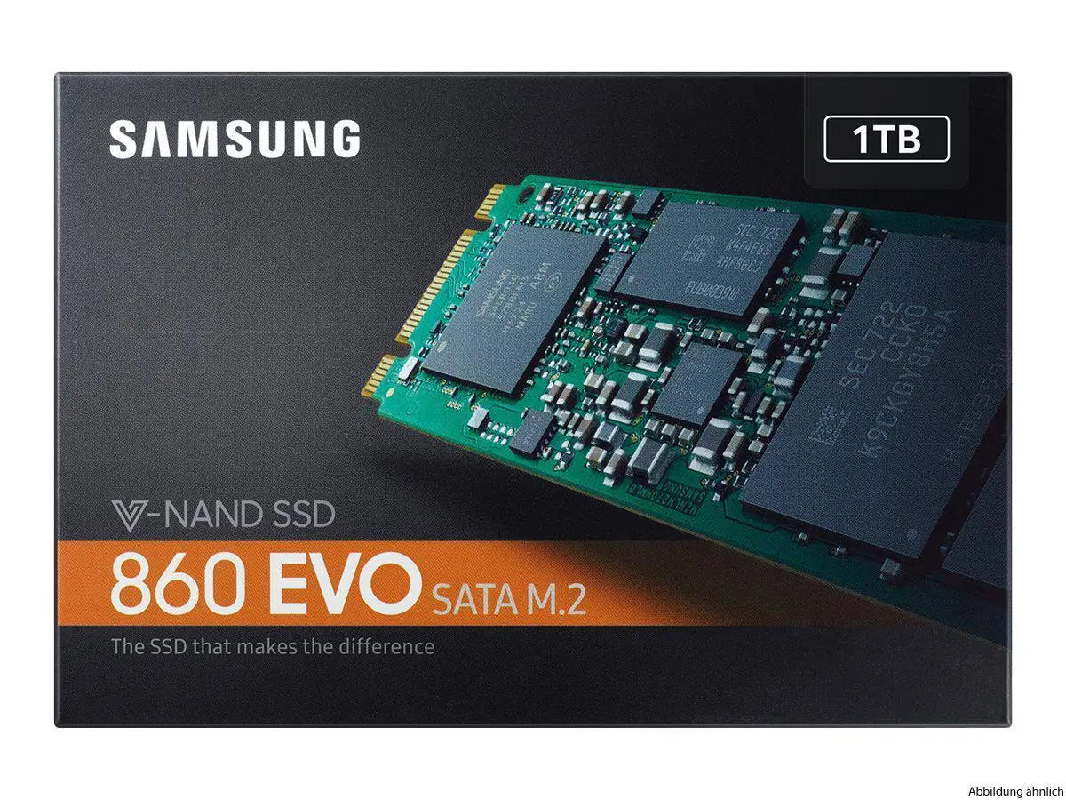 Samsung SSD 860 EVO Series 1TB 6G SATA M.2