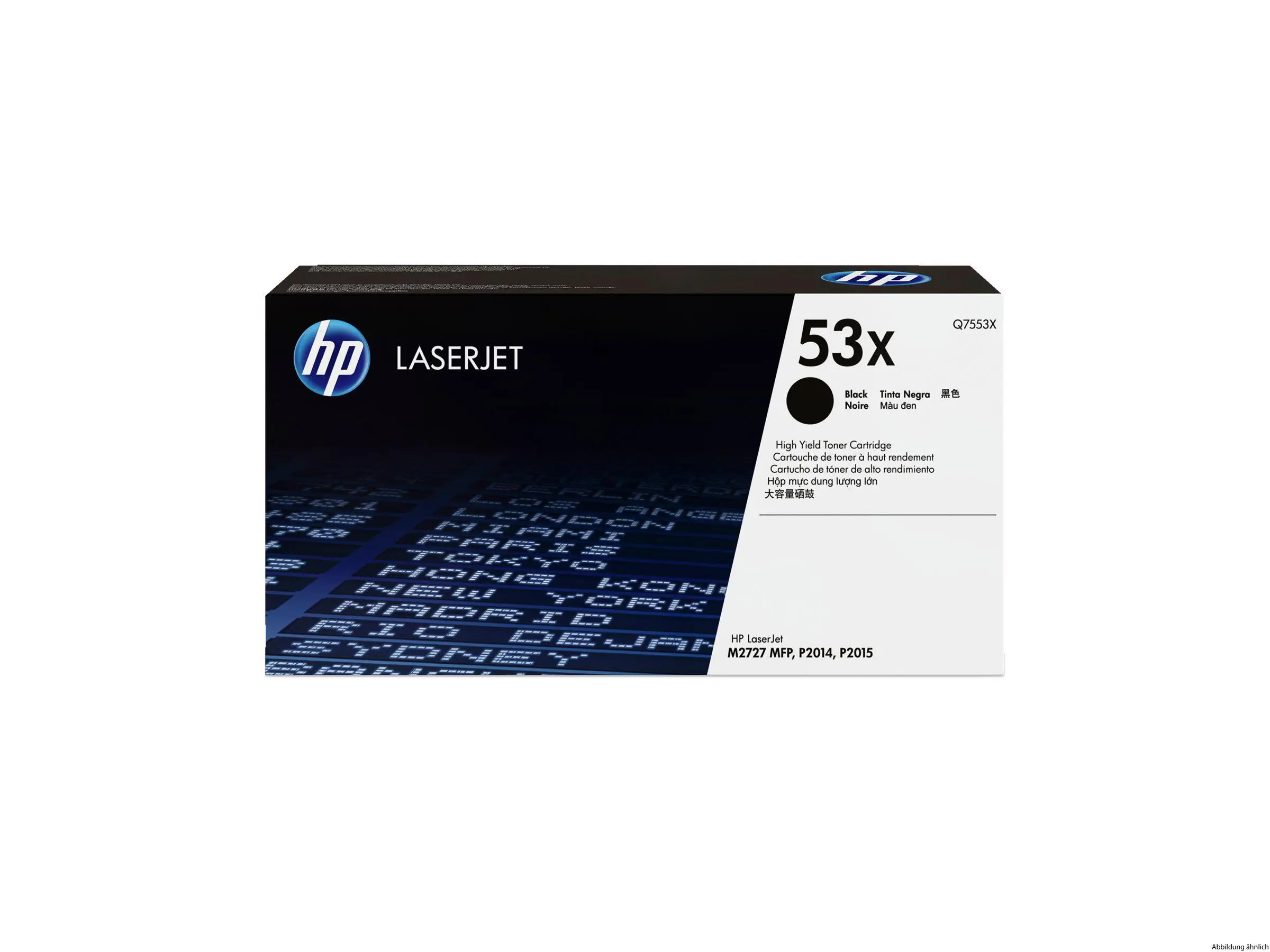 HP Toner Nr. 53x Schwarz HP Toner Nr. 53x Schwarz