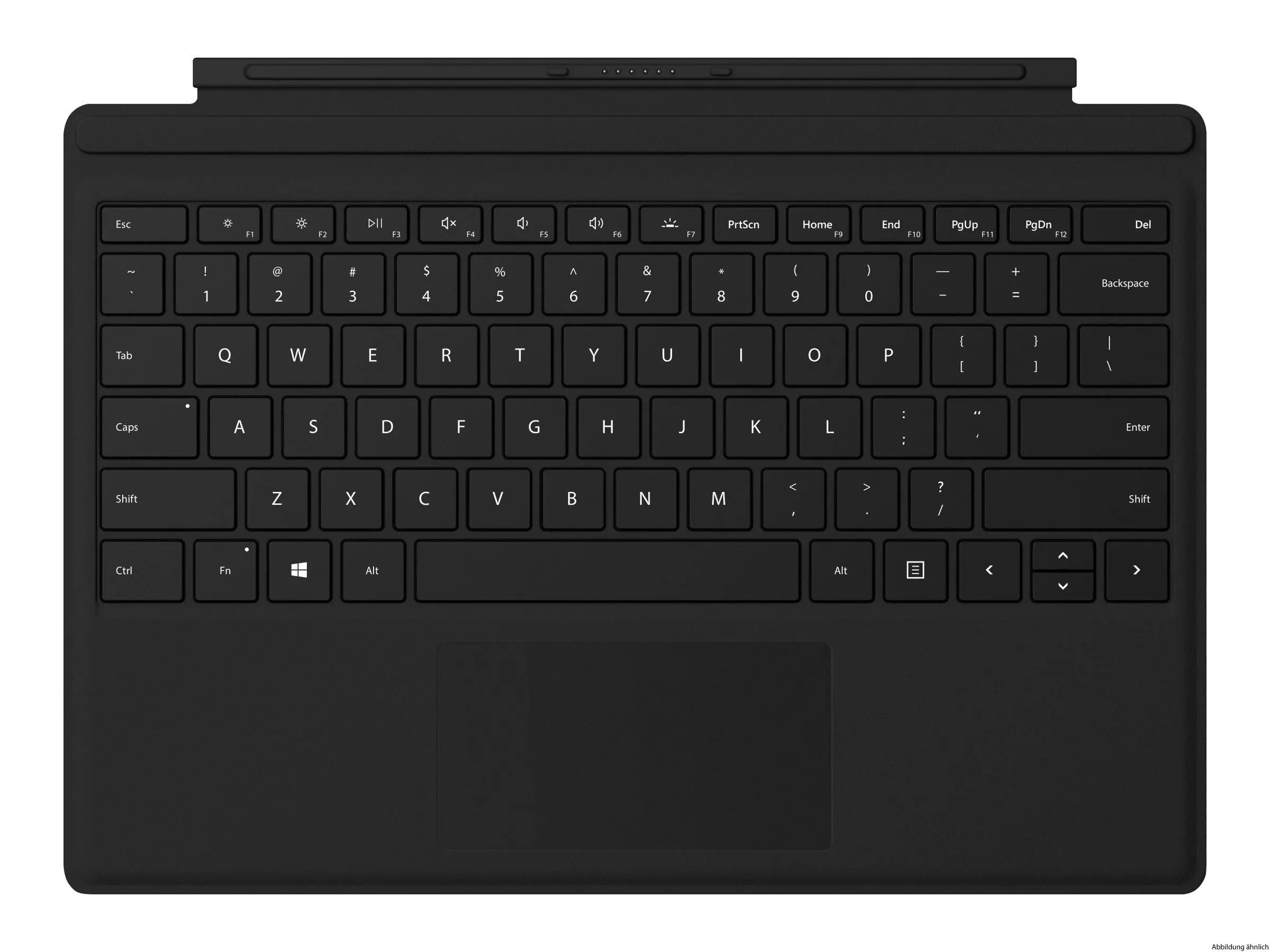 MS Surface Pro Signature Type Cover w/FPR Schwarz AT/DE