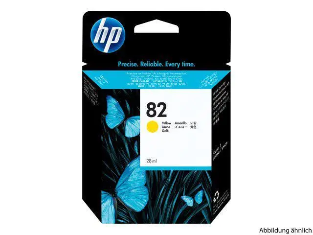HP Tintenpatrone Nr. 82 69ml Yellow HP Tintenpatrone Nr. 82 69ml Yellow