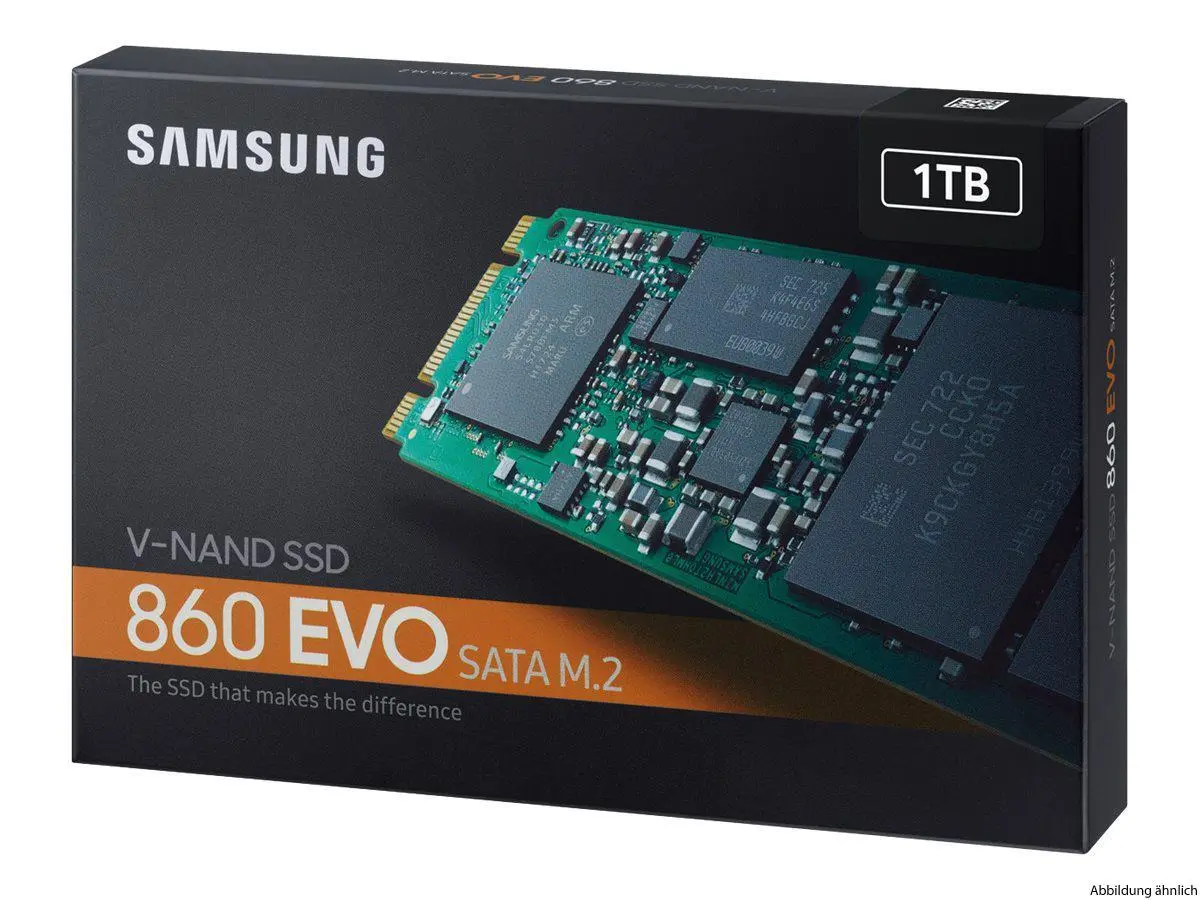 Samsung SSD 860 EVO Series 1TB 6G SATA M.2
