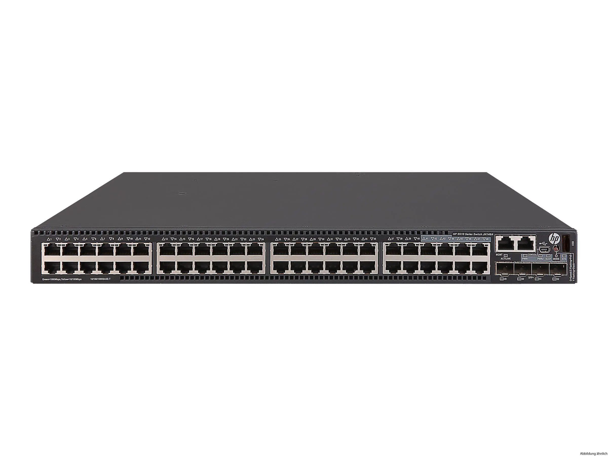 HPE 5510 48G PoE+ 4SFP+ 1-Slot HI Switch HPE 5510 48G PoE+ 4SFP+ 1-Slot HI Switch