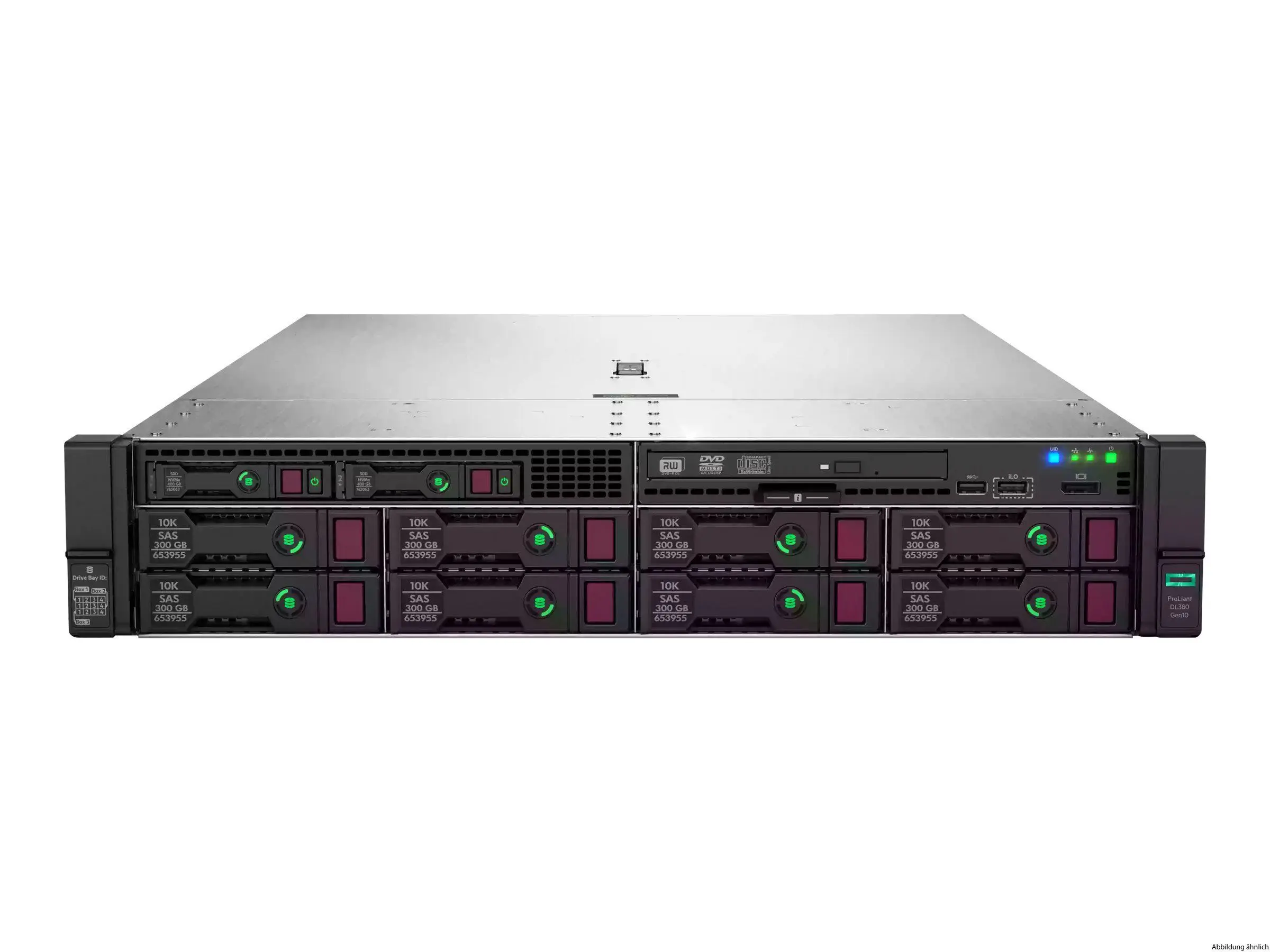 HPE DL380 Gen10 4215R 8C 32GB 8xSFF NC HPE DL380 Gen10 4215R 8C 32GB 8xSFF NC