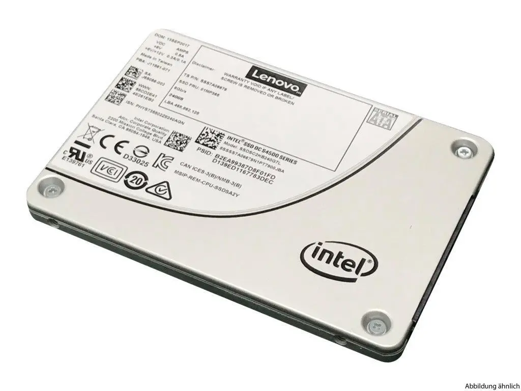 Lenovo 480GB 6G SATA SSD SFF ENT Entry G3 Hot-Swap Lenovo 480GB 6G SATA SSD SFF ENT Entry G3 Hot-Swap