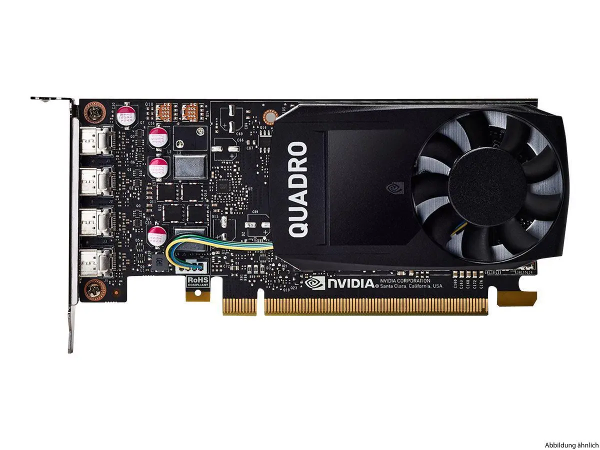 HP VGA NVIDIA Quadro P1000 4GB Graphics HP VGA NVIDIA Quadro P1000 4GB Graphics