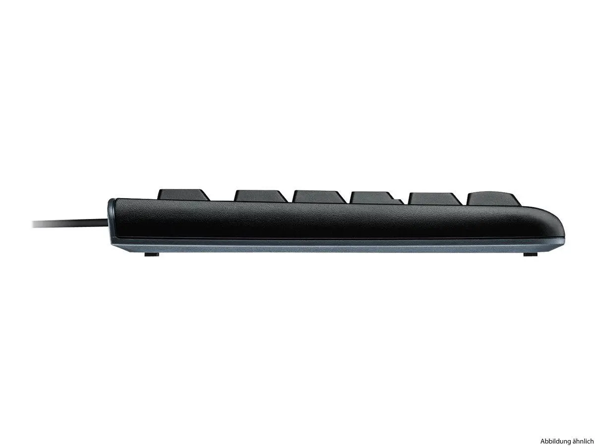 Logitech MK120 Corded Desktop Tastatur & Maus Black USB (DE)